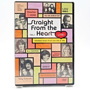 Straight From The Heart Live Vol 1 DVD 2004 5th Dimension Lou Rawls Debby Boone